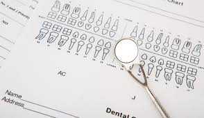 dental tools and equipment on dental chart photo free download