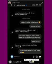 Maybe you would like to learn more about one of these? Oyuncu Gokhan Alkan In Genc Bir Kadina Attigi Mesajlar Ifsa Edildi Her Zerrende Olmaliyim Son Dakika Magazin