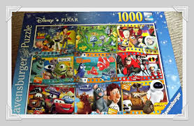 Disney orchestra puzzle (13200 pieces) timelapse 130 hours. Disney Pixar 1000 Piece Puzzle