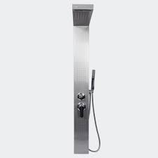 Blue ocean stainless steel sps8727 shower panel. 81 46 Eur Multifunction Stainless Steel Shower Panel With Massage Jets