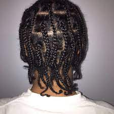 Simple Single Plaits Slayedby Yoyo Naturalhair Protectivestyles Singleplaits Hitmeup Natural Hair Styles Single Plaits Hair Styles