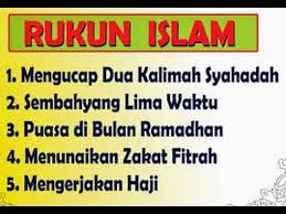 Rukun Islam Ada 5 Youtube