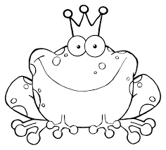 Frogs For Kids Simple Frogs Coloring Page To Print And Color For Free From The Gallery Frogs Jus Frog Coloring Pages Animal Coloring Pages Coloring Pages