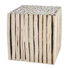 Housse pour canape maison du monde : Bout De Canape Rivage Maison Du Monde 60 Bout De Canape Canape En Bois Table D Appoint En Bois