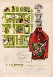 1952 Old Fitzgerald Bourbon Whiskey Diamond Decanter Stitzel Weller 50s Print Ad Ebay Bourbon Whiskey Bourbon Whiskey
