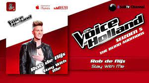 Rob De Nijs Stay With Me The Voice Of Holland 2014 The Blind Auditions Audio Youtube