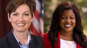 Iowa candidates for governor meet for sole debate