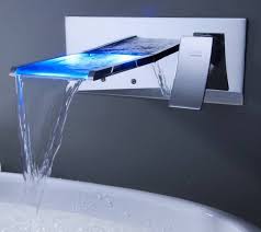waterfall bathroom sink faucet  gadget