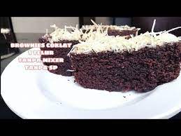 Langkah pertama adalah kocok telur, gula kastor, dan sp sampai mengembang dan sampai warnanya agak putih. Brownies Kukus Coklat 1 Telur Tanpa Mixer Tanpa Sp Empuk Lembut Youtube