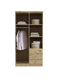 Unsere redaktion hat unterschiedlichste hersteller & marken analysiert und wir zeigen ihnen als leser hier. Cats Collection Kleiderschrank Kiefer Massiv In Natur Lackiert 101 X 202 X 60 Cm Klingel