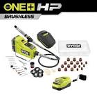 18V ONE+ HP Brushless Rotary Tool Kit with 2.0 Ah HP Battery and Charger PBLRT01K1 Ryobi