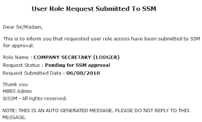 Such companies' first submission of annual return in compliance with the new act will only happen in 2018. Https Www Ssm Com My Pages Services Other Services Mbrs 20pdf Userguidembrsportal External V1 0 Pdf
