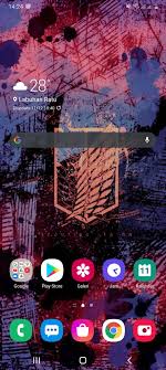Handphone, android, samsung, iphone, xiaomi, oppo biar penampilan layar smatphonemu makin mengesankan. Attack On Titan Wallpaper Hd For Android Apk Download