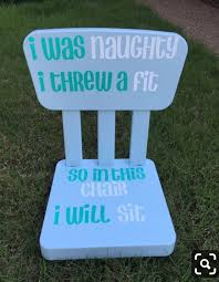 Pin By Connie Hood On Cricut In 2020 Time Out Chair Kids Chairs Toddler Chair