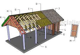 12x26 Carport With Storage Plans In 2021 Carport With Storage Carport Plans Storage Shed Plans