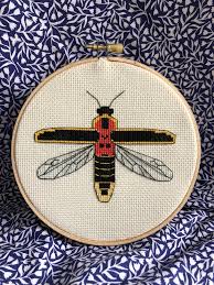 Maybe you would like to learn more about one of these? Fo Firefly With Glow In The Dark Thread Stitched And Pattern By Me Crossstitch