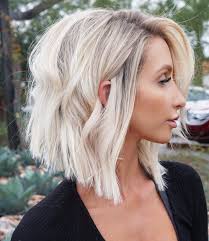 Long bob with side swooping bangs. 60 Best Bob Haircuts To Inspire Your Makeover In 2021