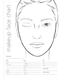 book info makeup face charts