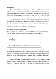 Jika f(x) adalah fungsi umum yang bersifat. Doc Konsep Kebarangkalian Dalam Skop Pekerjaan Hazeyzul H Academia Edu