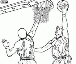 Enquanto estava aposentado do basquete. Desenhos De Basquete Para Colorir Jogos De Pintar E Imprimir