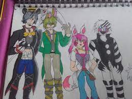 So many people asked me if i could do another version of freddy from five nights. My Favourite Fnaf Characters In Anime Form Five Nights At Freddy S Amino