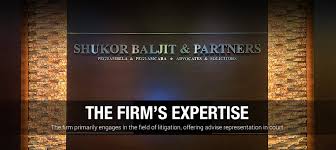 Shukor Baljit Partners Company Litigation Land Law Building Construction Law Commercial Transaction Banking Law