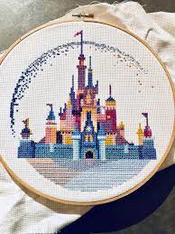 Dmc stranded cotton required colors: Disneyland Cross Stitch Disney Cross Stitch Disney Cross Stitch Patterns Cross Stitch