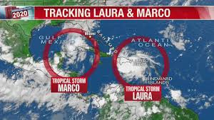 Tracking the Tropics: Tropical Storms Laura and Marco moving ...