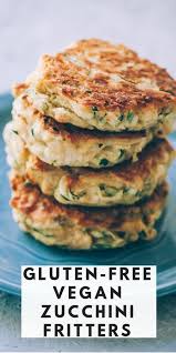 Vegan Zucchini Fritters Gluten Free Recipe Vegan Zucchini Fritters Zucchini Fritters Fritter Recipes
