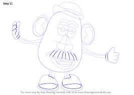 Learn How To Draw Mr Potato Head From Toy Story Toy Story Step By Step Drawing Tutorials For placement purposes, i drew in some eyes on my potato head. to draw mr potato head from toy story