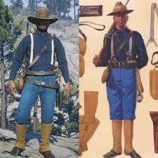 Us Soldier Spanish American War 1898 Reddeadfashion American Indian Wars The Spanish American War American War