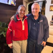 Two legends Terry Pegula and Jessica Pegula 🏈🎾