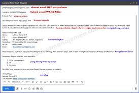 Maybe you would like to learn more about one of these? 5 Tips Menulis Surat Lamaran Kerja Lewat Email