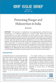 preventing hunger and malnutrition in india orf