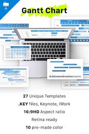 gantt chart keynote template