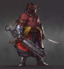 Oni Josh Corpuz Concept Art Characters Oni Demon Fantasy Monster