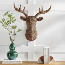 58,000+ vectors, stock photos & psd files. Woven Deer Head Wall Decor Grandin Road