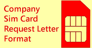 Writing a formal letter is an art because it is in much demand these days. Company Sim Card Request Letter Format Email Sample