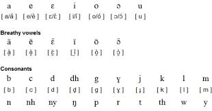 Dinka Language Alphabet And Pronunciation Language Hindi Language Alphabet