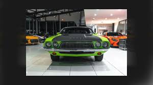 Image result for Dark Green 1973 Challenger