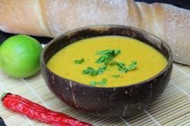 Die Frau Am Grill Das Bbq Food Magazin In 2020 Rote Linsensuppe Mit Kokosmilch Bbq Essen Rote Linsensuppe