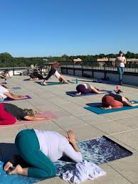 Pm narendra modi to participate in yoga day event in lucknow,up. Outdoor Yoga Kompose Yoga Indianapolis Friendliest Yoga Studio