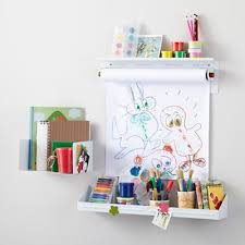 Wall Art Station For Kids To Continue Being Creative At Home
