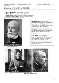 Earth, marine and environmental sciences; Chapitre 4 Radioactivite St Bejaia