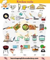 Food Preparation Recipes And Cooking Vocabulary Pdf Learn Basic English Grammar Conversatio English Verbs Learn English Vocabulary English Language Teaching