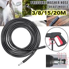Black And Decker Pressure Washer Parts Pw1500 3 8 15 20m High Pressure Washer Water Hose Car Washer Water Cleaning Extension Hose For Black And Decker Pw1300 Pw1400 Pw1500 Water Gun Snow Foam Lance Aliexpress