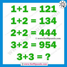 Check spelling or type a new query. Interesting Maths Equation Puzzles With Answer The 99 Puzzle