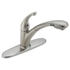 Pull Out Kitchen Faucet 470 Ss Delta Faucet