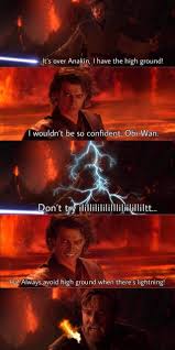 It S Lightning Then Prequelmemes Star Wars Puns Star Wars Quotes Star Wars Facts