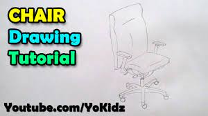It is very handy thing for students. How To Draw A Chair For Office Youtube